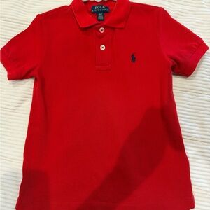 Polo by Ralph Lauren Kids Bright Red Polo Shirt